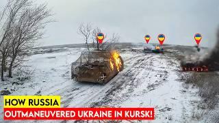 Kursk Battlefield Footage Confirms It—Destroyed Ukrainian COLUMN Exposed!