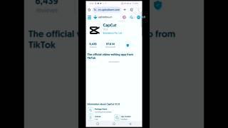 I Downloaded CapCut️ - The Viral Editing App for Google #shorts#trending#viral#capcut