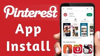 How to Install Pinterest App in Google Play Store