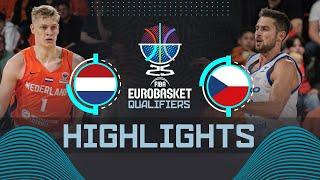 Netherlands  vs Czechia  | Highlights | FIBA EuroBasket 2025 Qualifiers