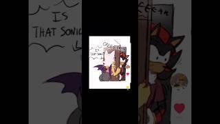 ROUGE CAUGHT SHADOW WITH SONIC!? Sonadow Comic I made in the car ^^ || NOT MY ART !!