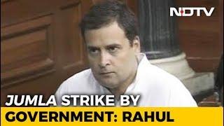 Watch Rahul Gandhi's Speech During No-Trust Debate In Parliament