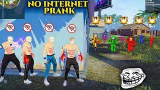 NO INTERNET PRANK | FREE FIRE FUNNY GAMEPLAY | NADIYA FF