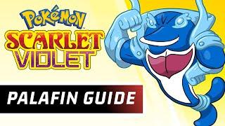 How to use PALAFIN! Palafin Moveset Guide! Pokemon Scarlet and Pokemon Violet!