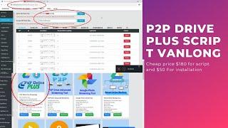 P2P Drive Plus vanlong Script in Cheap Price, Google Drive proxy player Script