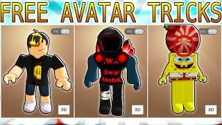 5 Best FREE OUTFITS and AVATAR TRICKS All in One Video! (Roblox)