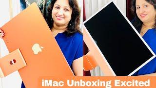 Apple iMac M1 24'' Unboxing ,Setup and Review |ORANGE