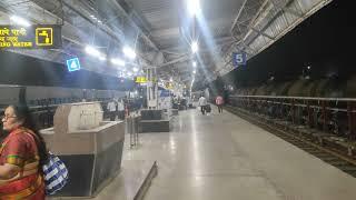 22718 Secunderabad Rajkot express delay announcement at Solapur railway station #Indian railway