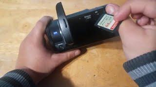 how to insert sd card into camera