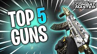 TOP 5 GUNS IN COMBAT MASTER | COMBAT MASTER