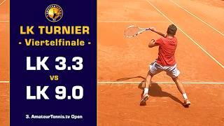  LK Turnier | Viertelfinale | Benjamin (LK 3.3) vs. Paul (LK 9.0)  | NTRP 4.0 | Amateur Tennis