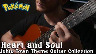 Pokemon Gold/Silver Crystal Guitar Collection | Relaxing Johto Guitar Music