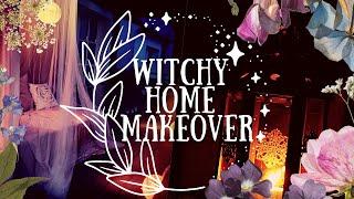Cheap witchy home makeover | How to create magical space in your house