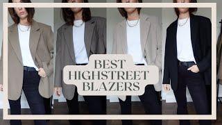 THE BEST BLAZERS ON THE HIGHSTREET FOR YOUR CAPSULE WARDROBE | SANDRO, ARKET, & OTHER STORIES & MORE