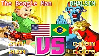 X-Men Vs. Street Fighter - The Boogie Man vs dhalsim