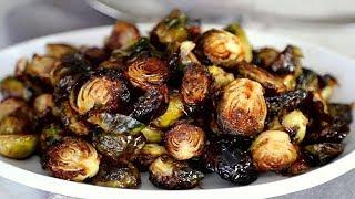 Honey Balsamic Roasted Brussels Sprouts