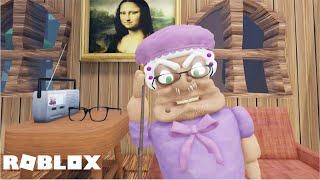 Beating EVIL GRANDMA ESCAPE! (FIRST PERSON OBBY!) (Roblox)