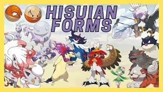 All Hisuian Forms in Pokemon Legends: Arceus