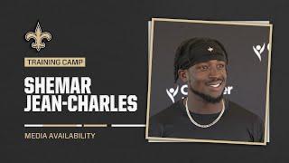 Shemar Jean-Charles on Reps in Camp, New Kickoff Rules | Saints Training Camp 2024