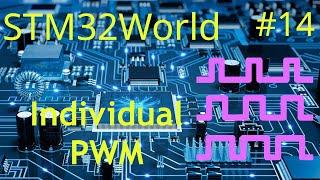 STM32 Tutorial #14 - Individual PWM channels pulsing with a sine wave