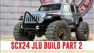 SCX24 Jeep JLU Build Part 2: New Spin On Some Old Favorites