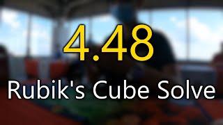 4.48 Official Rubik's Cube Solve! (PR3)