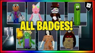 How to get ALL 7 BADGES + SKINS/MORPHS in ACCURATE PIGGY ROLEPLAY! || Roblox