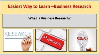 What is Business Research l Business Research l Examples