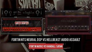 Fortin NTS Neural DSP vs Hellbeast Audio Assault (Fortin Natas vs Randall Satan Amp Sim)