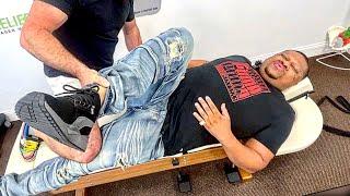 INTENSE Chiropractic Cracking DESTROYS *Severe* HIP Pain