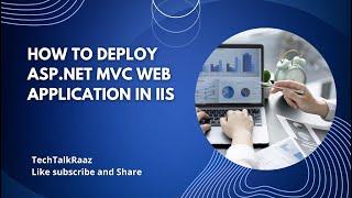 How to deploy ASP.NET MVC Web Application in IIS || Beginner || #aspnetmvc #iis #deployment #webapp