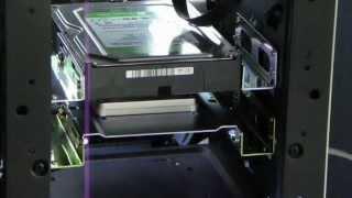 Installing a Hard Drive or SSD in the 5.25' Bay, or DVD Drive Bay Improves Airflow