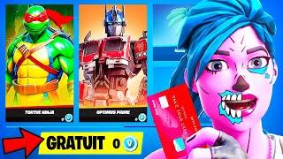 J’ai Ouvert une Boutique de Passe de Combat GRATUIT sur Fortnite !