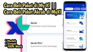 Cara Beli Paket Akrab di MyXL