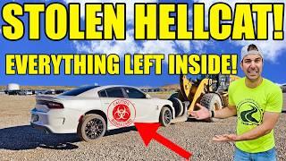 I Bought A CHEAP STOLEN HELLCAT 2,000 Miles From Home! Driven For YEARS Before Police Found It!