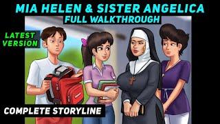 MIA HELEN & SISTER ANGELICA FULL WALKTHROUGH SUMMERTIME SAGA 0.20.16 ALL MISSIONS COMPLETE GUIDE