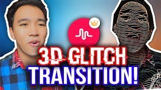 TIK TOK 3D GLITCH TRANSITION TUTORIAL + GIVEAWAY! *NEW*