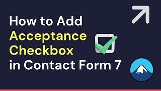 Contact form 7 Acceptance Field | Acceptance Checkbox Contact Form 7 | CF7 Tutorial Part: 9