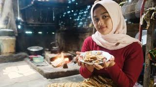 NIKMAT LUAR BIASA!!! MAKAN BARENG NENG SILVINA GADIS DESA CANTIK DAN RAJIN