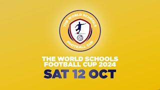 The World Schools Football Cup LIVE - Day 1 (Channel 1) Pitch B - 7 v 7