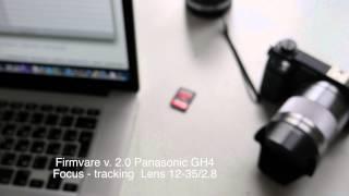 Тест фокусировки, новая прошивка версия 2 Panasonic GH4 /new firmware update Panasonic GH4