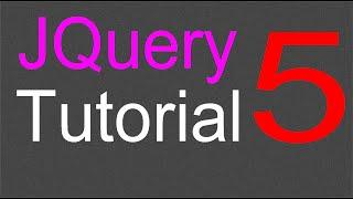 JQuery Tutorial for Beginners - 5 - JQuery Selectors Part 1