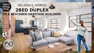 EMPTY DUPLEX TOUR | INSIDE an INDUSTRIAL CONVERTED RENOVATED Building A READY TO MOVE Property