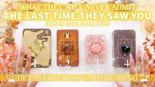 The Last Time They SawYou, this is How They Felt(Pick A Card)Tarot Reading🪄‍️