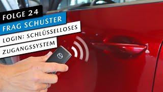  Mazda LogIn: Schlüsselloses Zugangssystem / Smart Keyless Entry erklärt + FAQ [#24] Frag Schuster