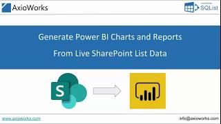 Generate Power BI Charts and Reports from live SharePoint list data