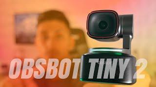 Esta Webcam tiene IA (Inteligencia Artificial) | ES UNA LOCURA! OBSBOT TINY 2 4K