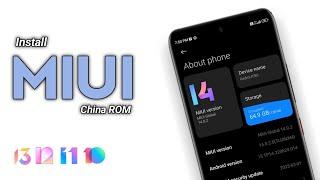 Install MIUI 13/14 China ROM Any Xaiomi, Redmi & POCO | MIUI China ROM Features | FASTBOOT | Dot SM