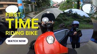 First Time Ride Gareko || Gangtok ma || Royal Enfield Hunter 350