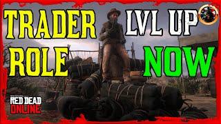FAST Way to level up TRADER ROLE in Red Dead Online